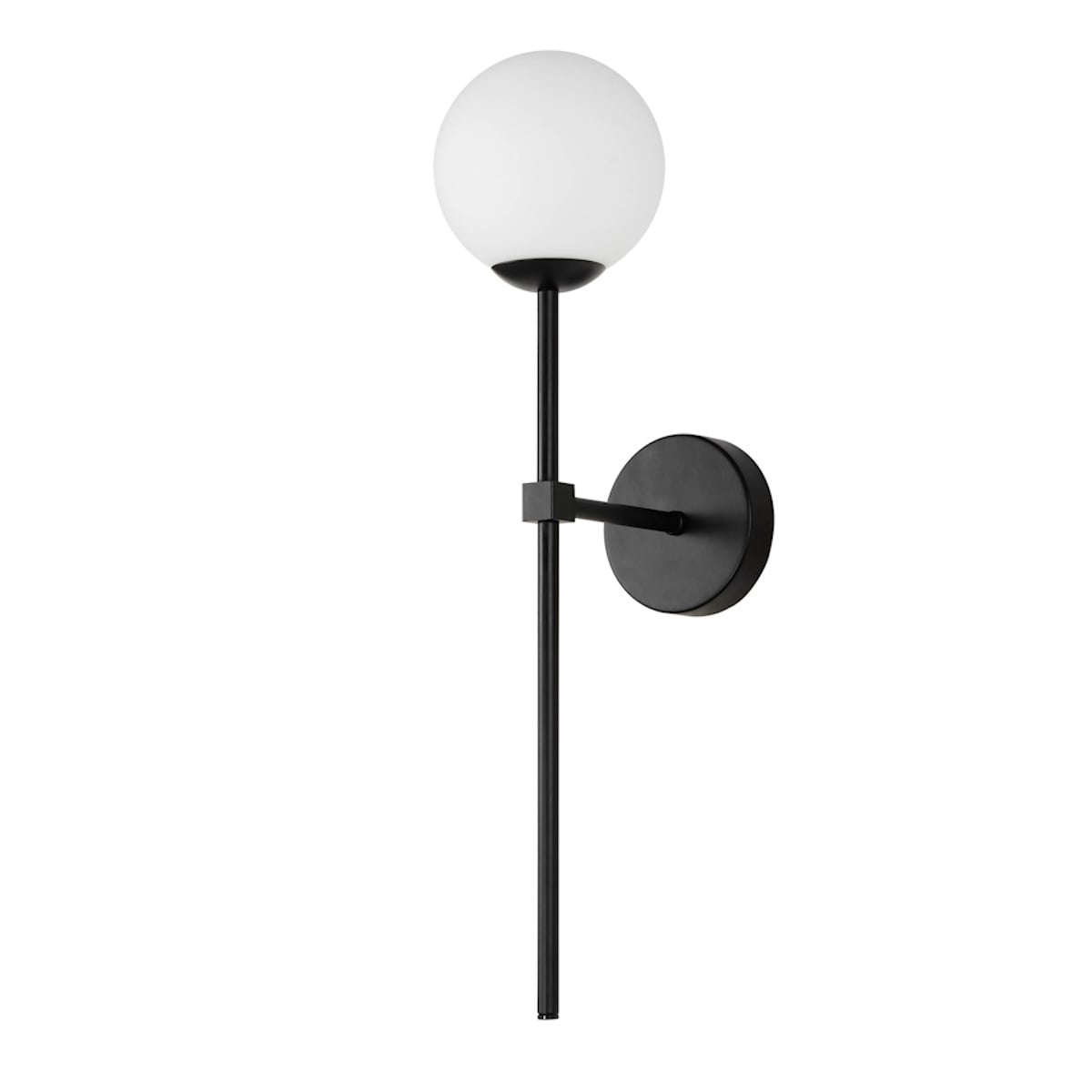 Light Prestige Piruleta nástenná lampa 1x5 W čierna LP-008/1W BK