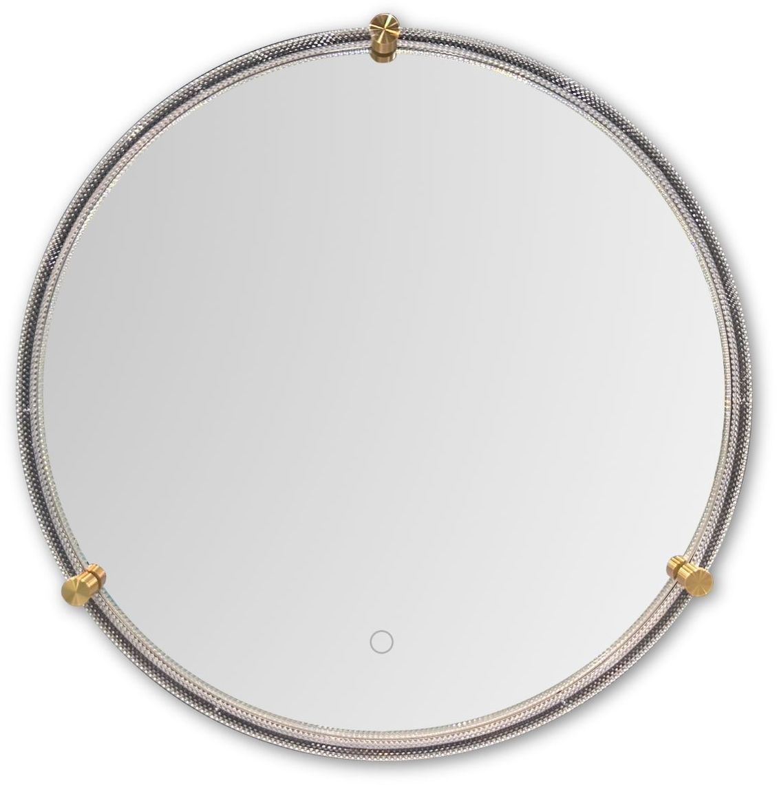 Zuma Line zrkadlo 60x60 cm okrúhly s osvetlením 003064-030713