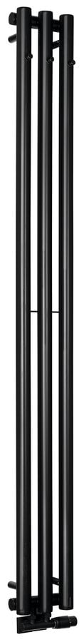 Sapho Pilon kúpeľňový radiátor dekoratívny 180x19.6 cm čierna IZ128T