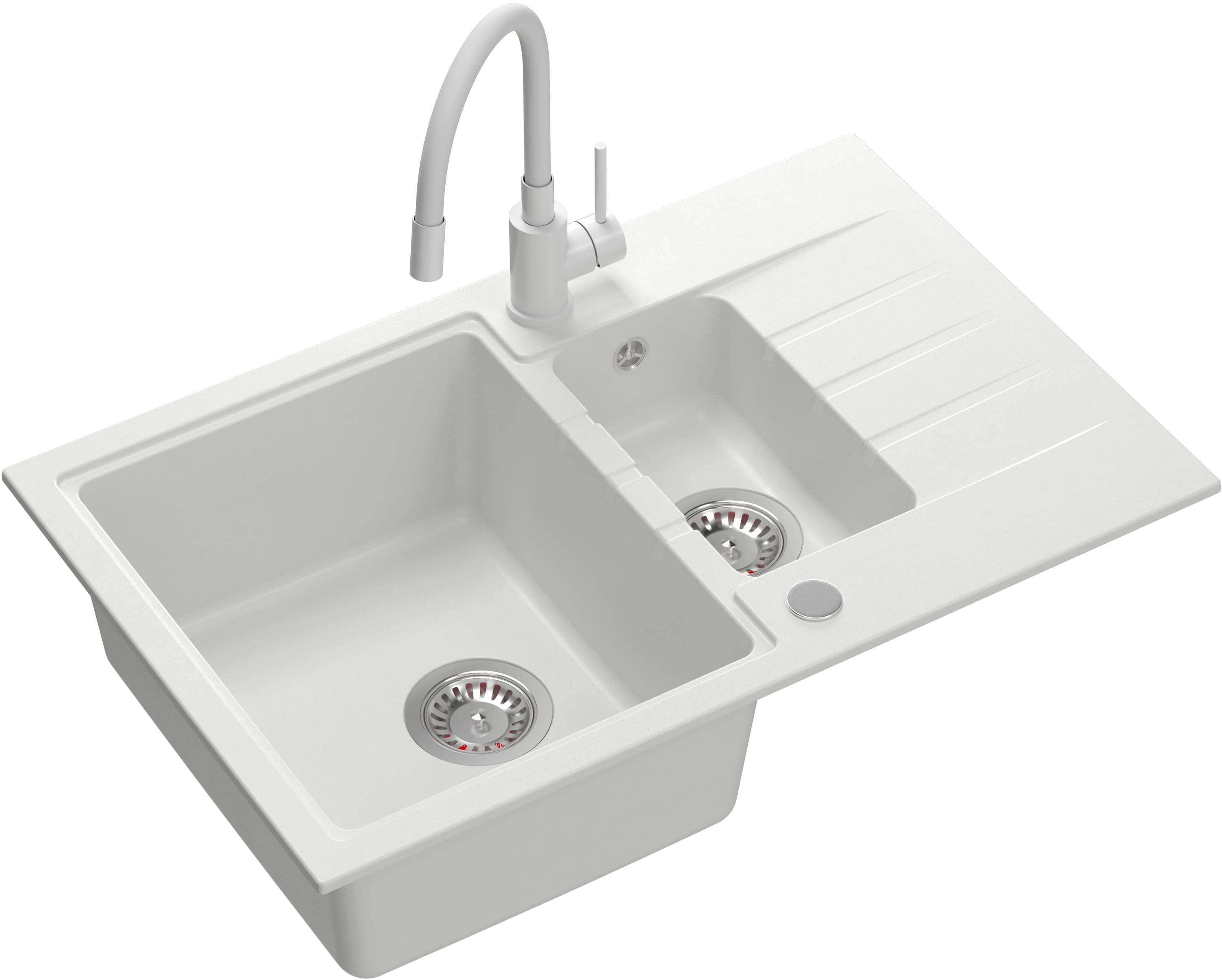 Quadron Peter drez s batériou biela/biela HCQP57850BIK_3323503WHM