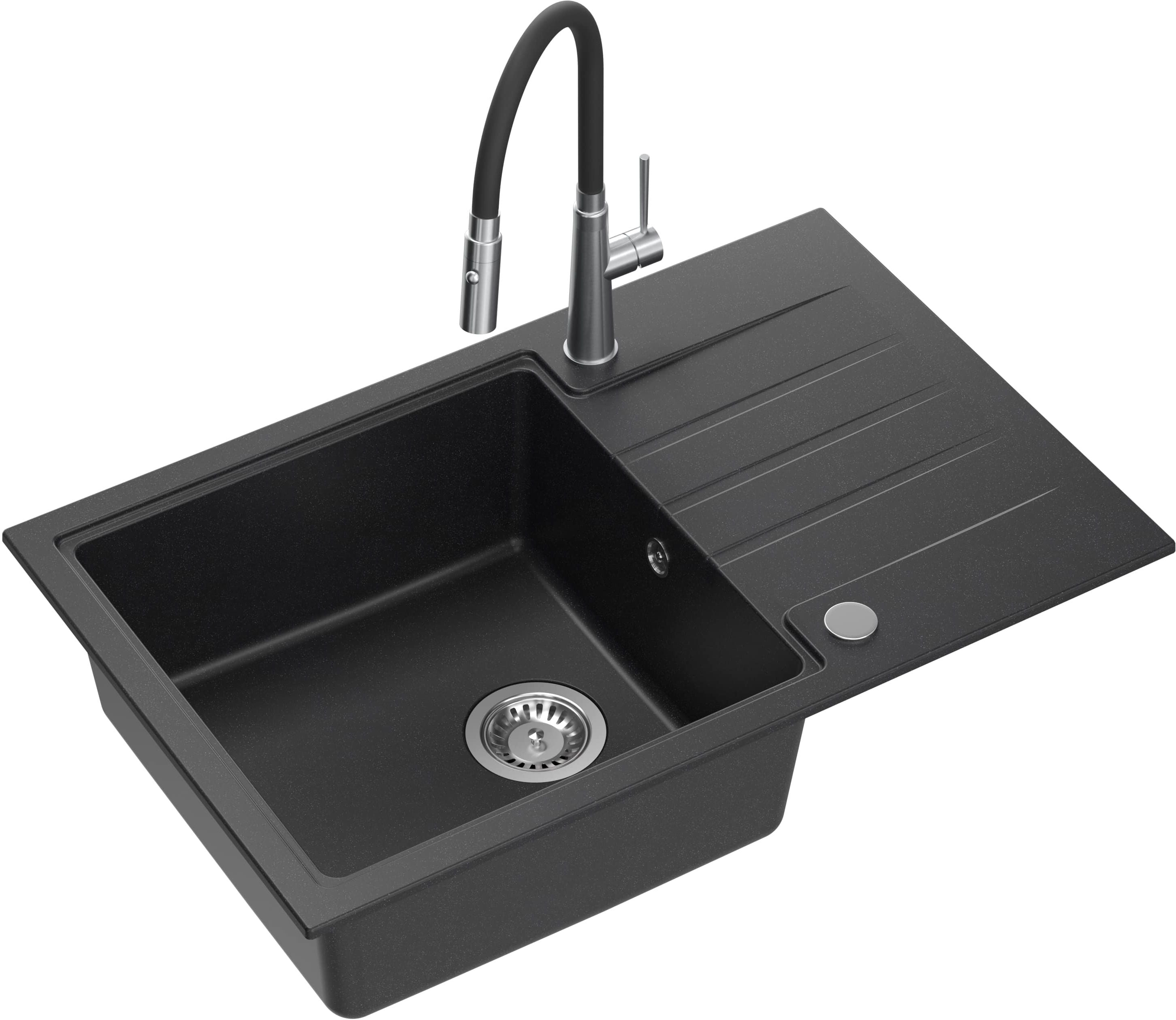 Quadron Peter drez s batériou čierna/oceľová HCQP7850CZK_3922505BSBL