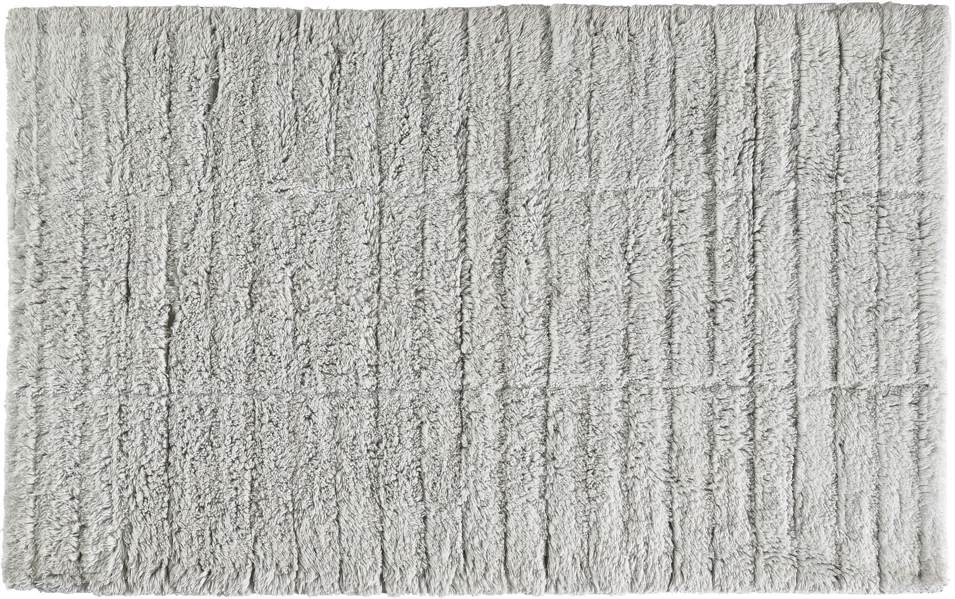 Zone Denmark Solo koberček do kúpeľne 80x50 cm obdĺžnik sivá 331849