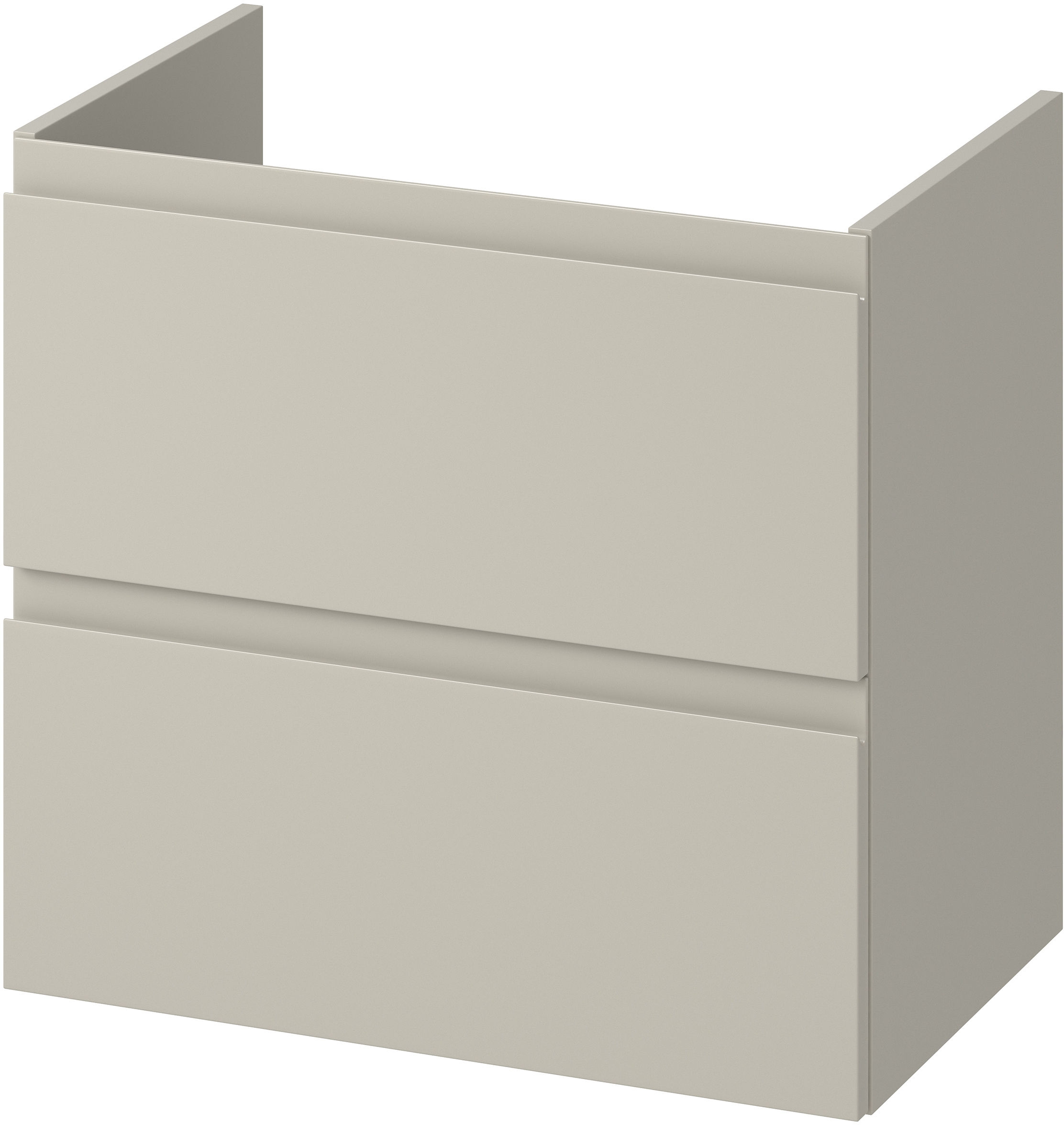 Cersanit Moduo skrinka 59.5x37.5x57 cm závesná kúpeľňová skrinka pod umývadlo béžová S590-106-DSM