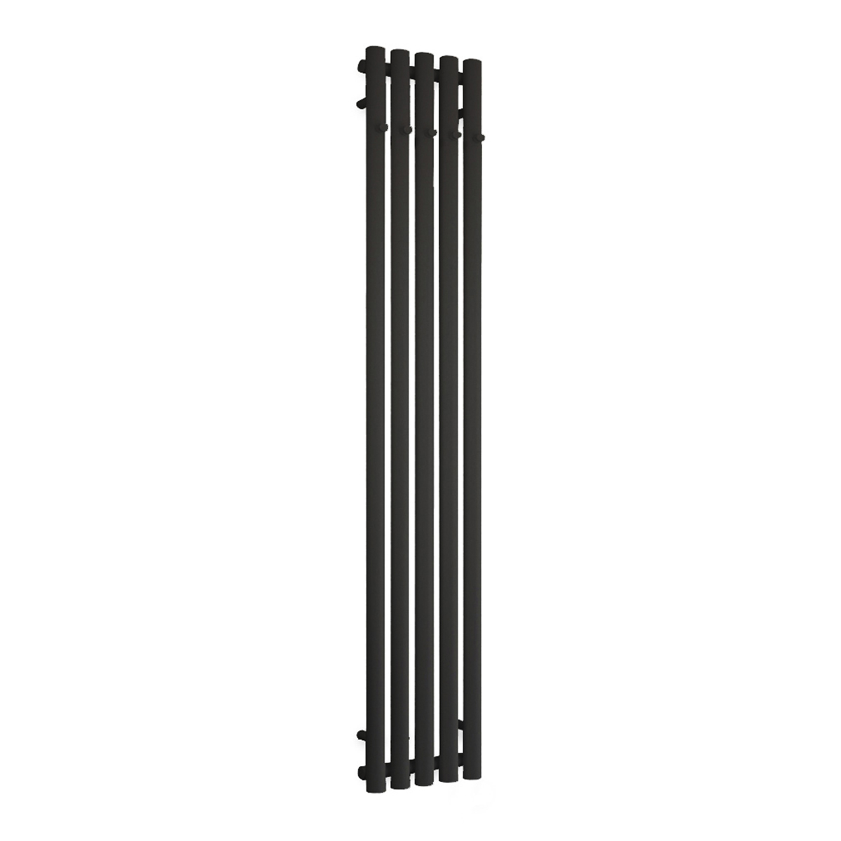 Oltens Stang kúpeľňový radiátor dekoratívny 150x26 cm čierna 55021300
