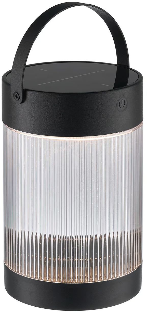 Nordlux Coupar Solar stolová lampa 1x3.2 W čierna 2518215003