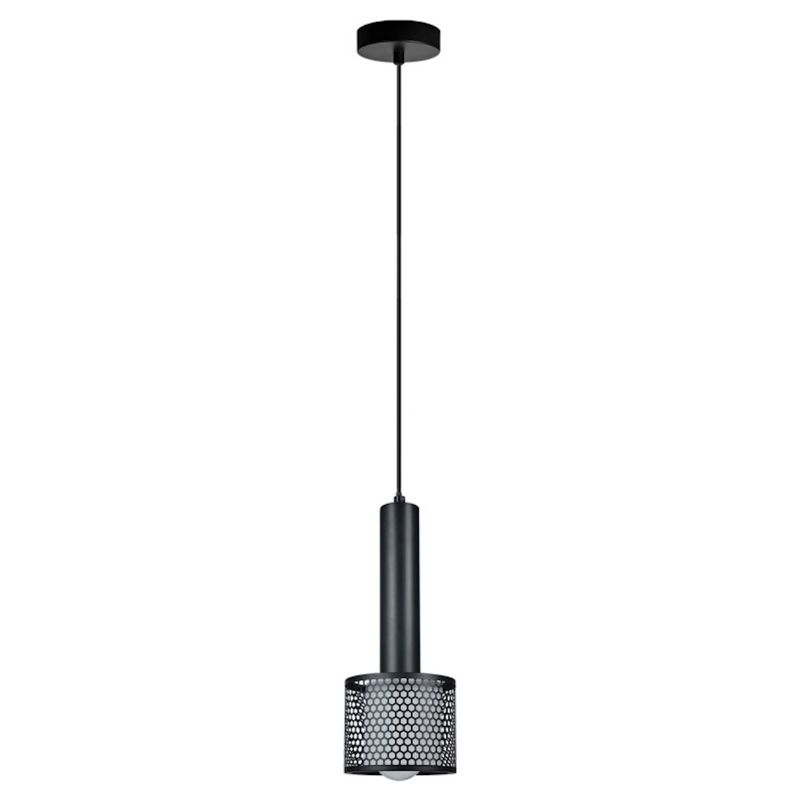 Light Prestige Amo závesné svietidlo 1x15 W čierna LP-0702/1P BK