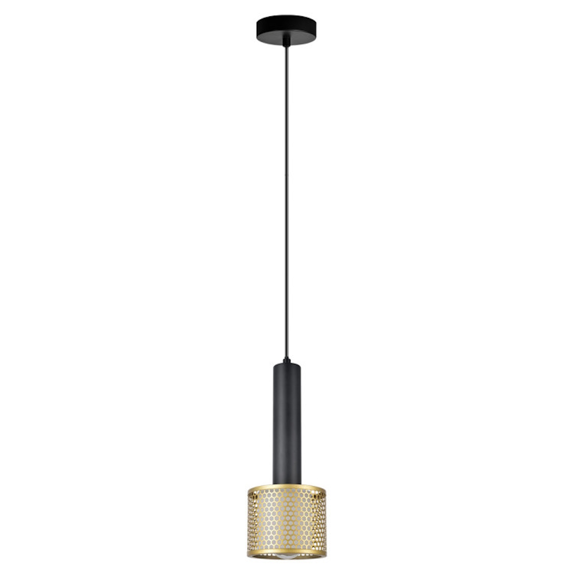 Light Prestige Amo závesné svietidlo 1x15 W zlatá LP-0702/1P GD