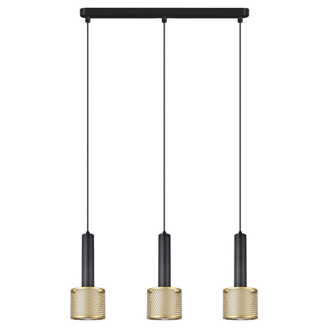 Light Prestige Amo závesné svietidlo 3x15 W zlatá LP-0702/3L GD