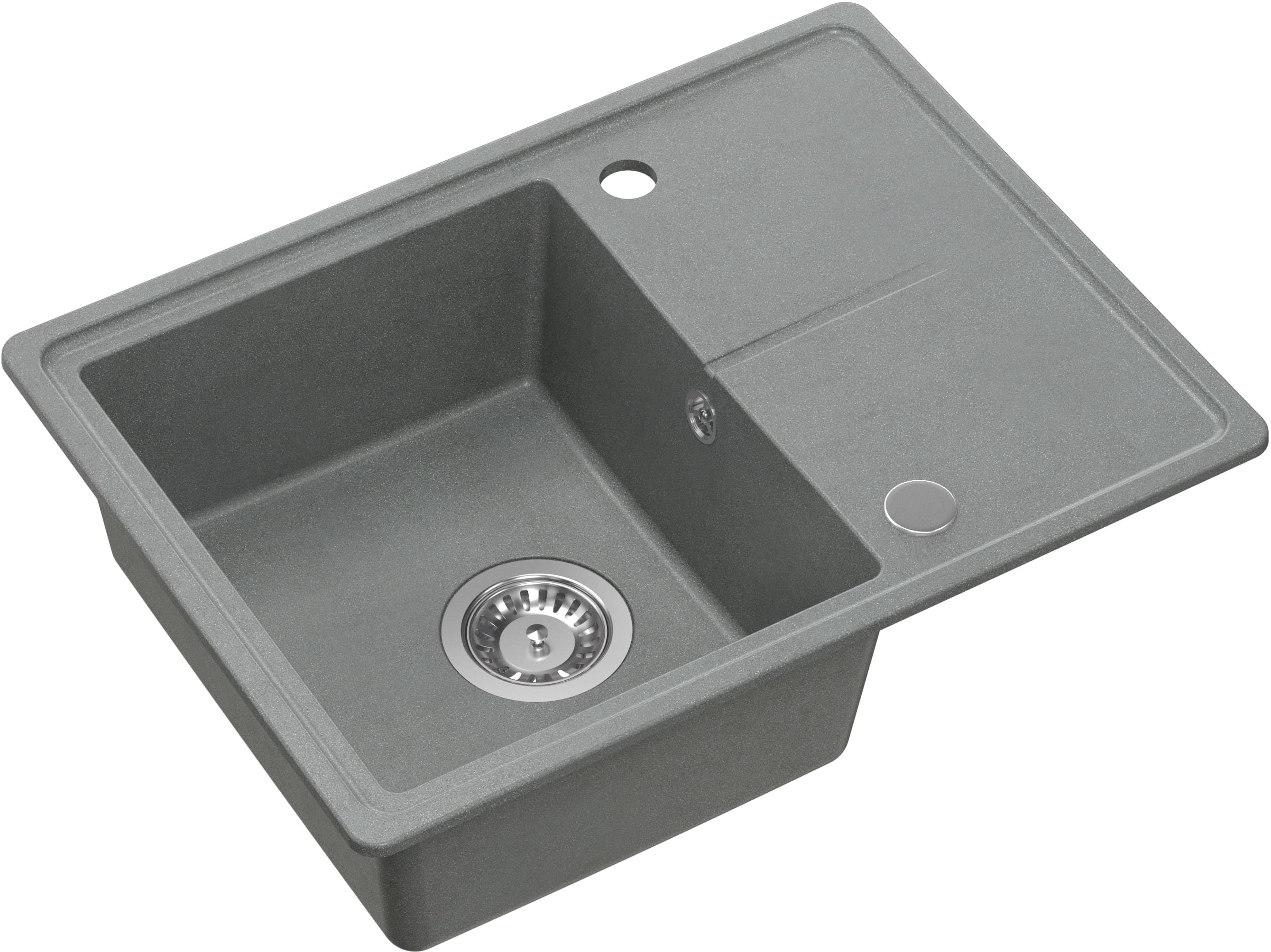 Quadron Tony drez graniteq 60x45 cm sivá/grafitová/ónyxová HTO6045SZK