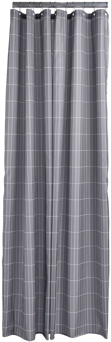 Zone Denmark Tiles sprchový záves 200x180 cm sivá 331839