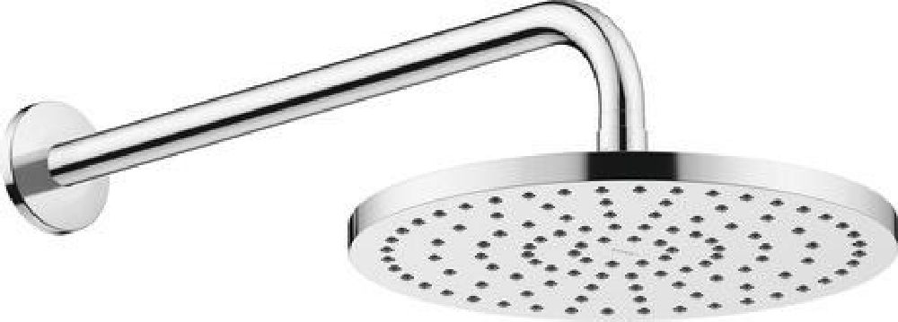 Duravit Universal horná sprcha so sprchovacím ramenom 25x25 cm okrúhly chrómová UV0752001010