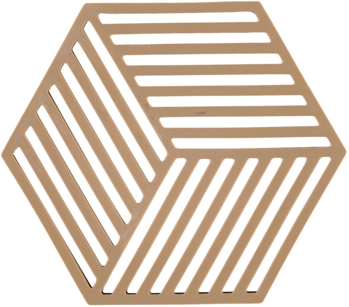 Zone Denmark Hexagon kuchynské podložky 16x14x cm hnedá 24347