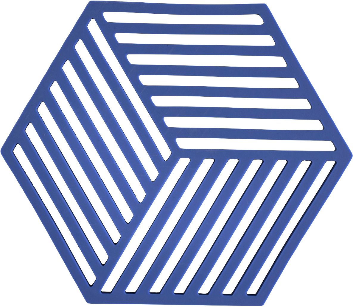 Zone Denmark Hexagon kuchynské podložky 16x14x cm modrá 31597