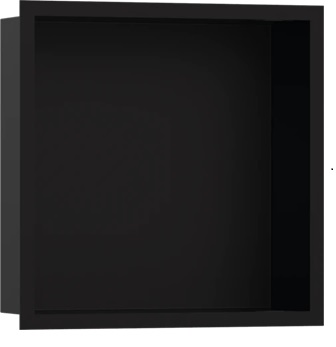 Hansgrohe XtraStoris Individual zapustená polica 30 cm čierna 56098670