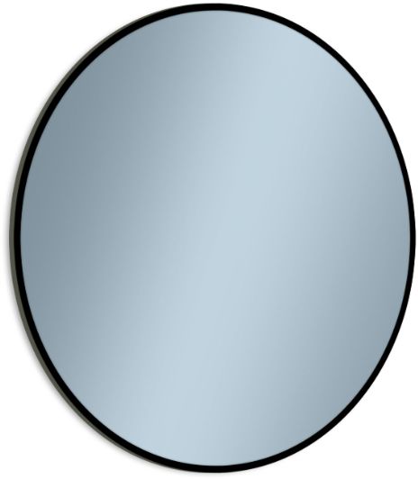 Venti Rondo Ambiente zrkadlo 90x90 cm okrúhly čierna 5907722357199