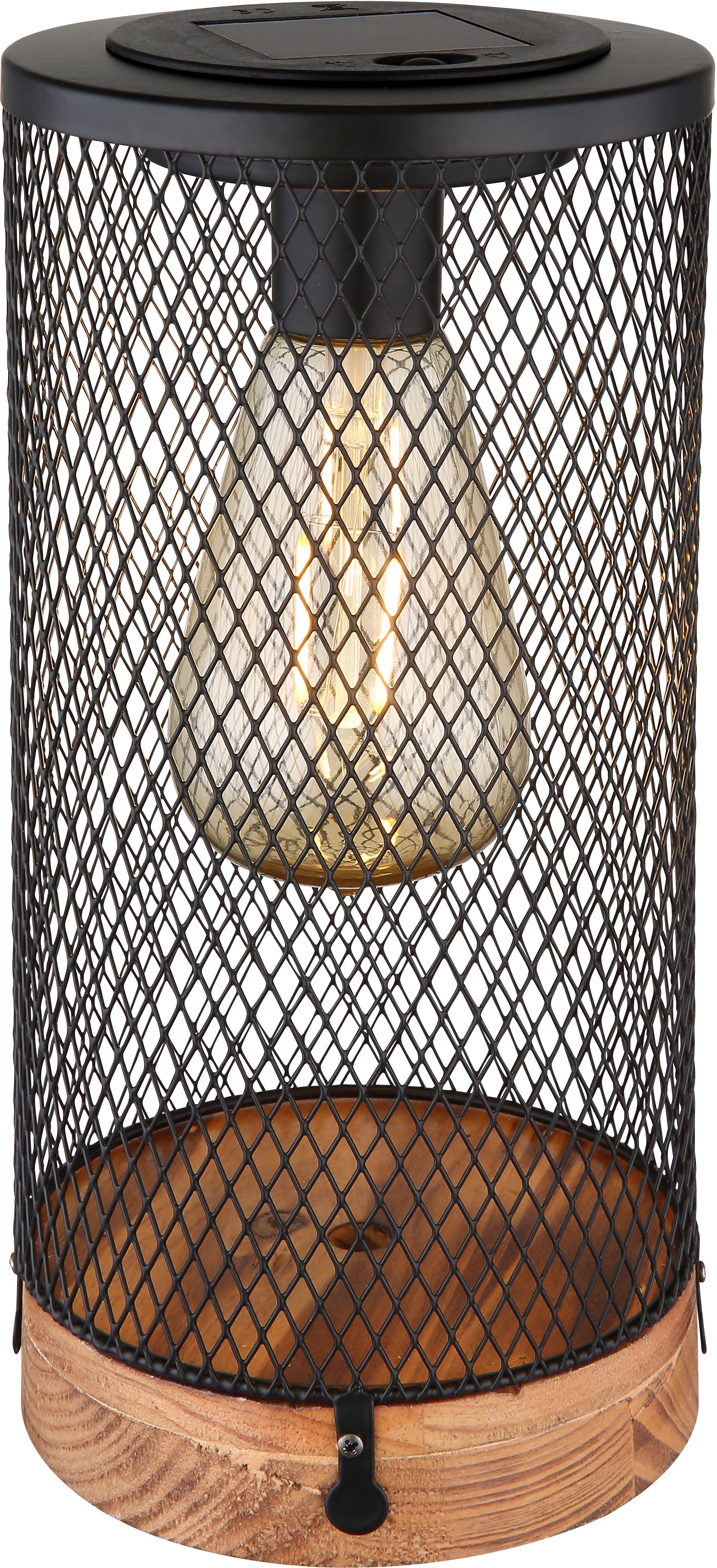 Globo Lighting Solar stojaca lampa 1x0.06 W čierna 36628