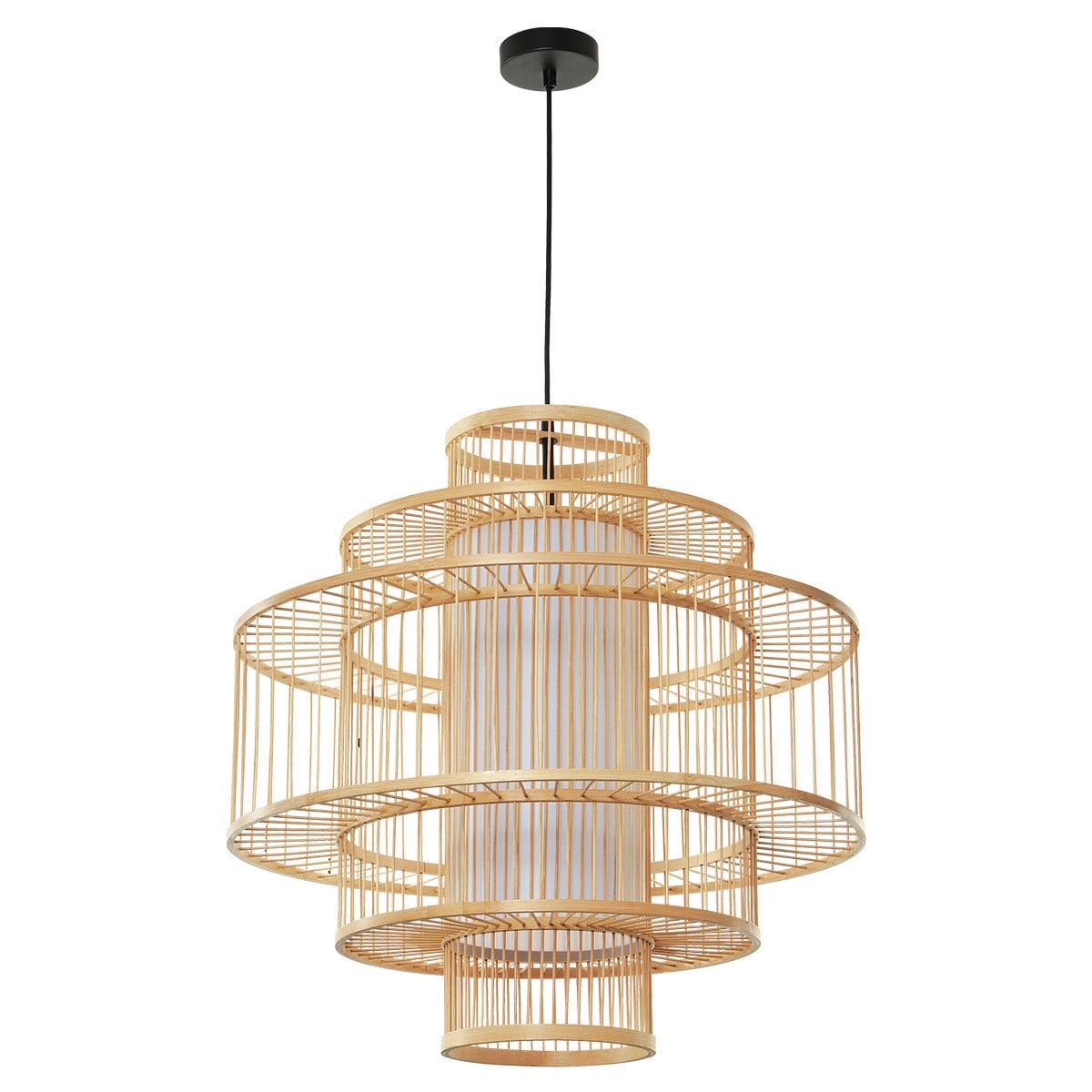 Light Prestige Stela závesné svietidlo 1x15 W ratan LP-2026/1P