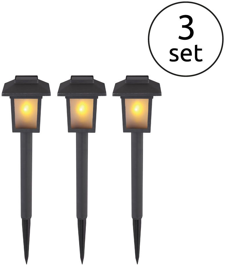 Globo Lighting Solar pozemná lampa 1x0.1 W čierna 33577-3