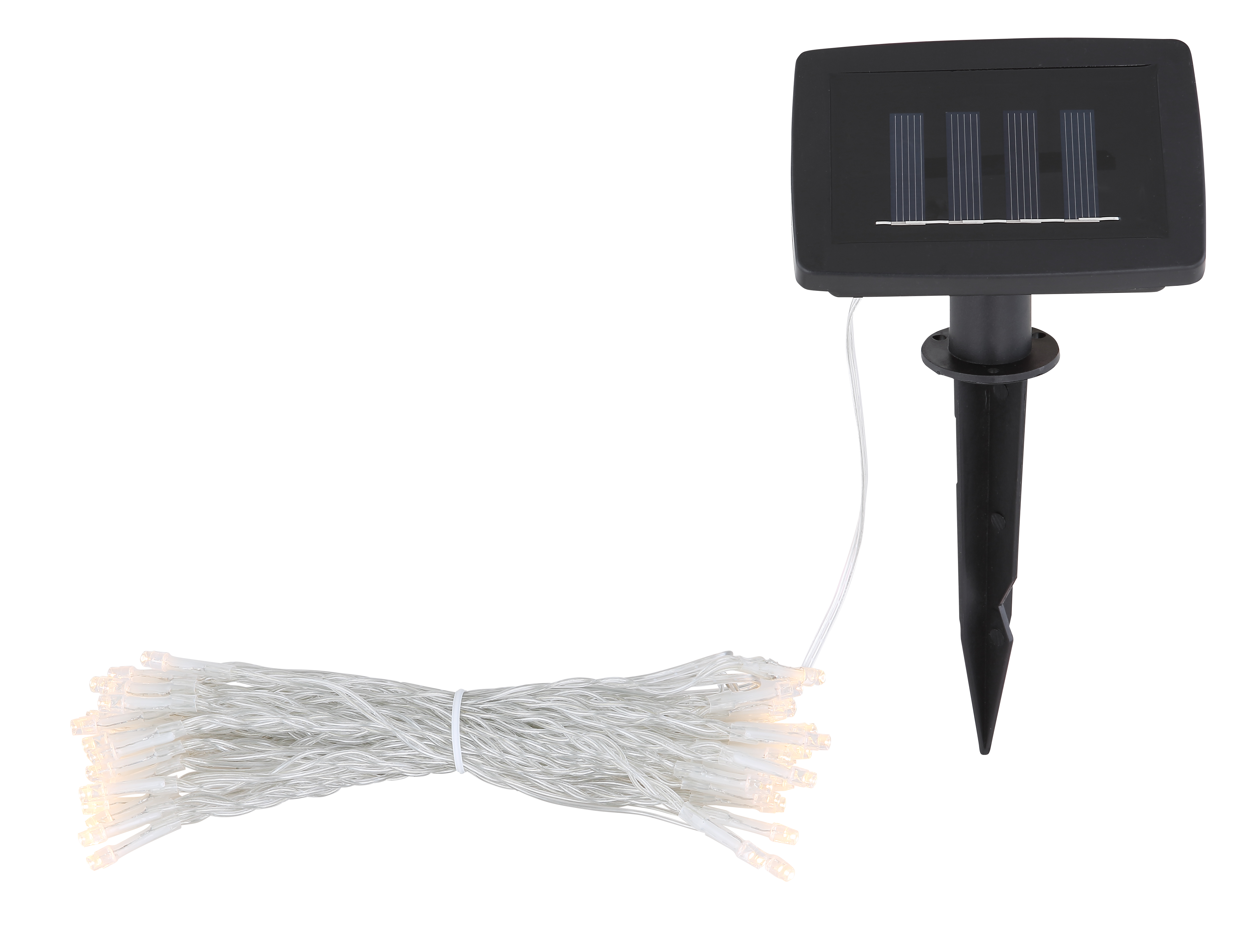 Globo Lighting Solar vonkajšia girlanda 1x0.06 W čierna 33700-50