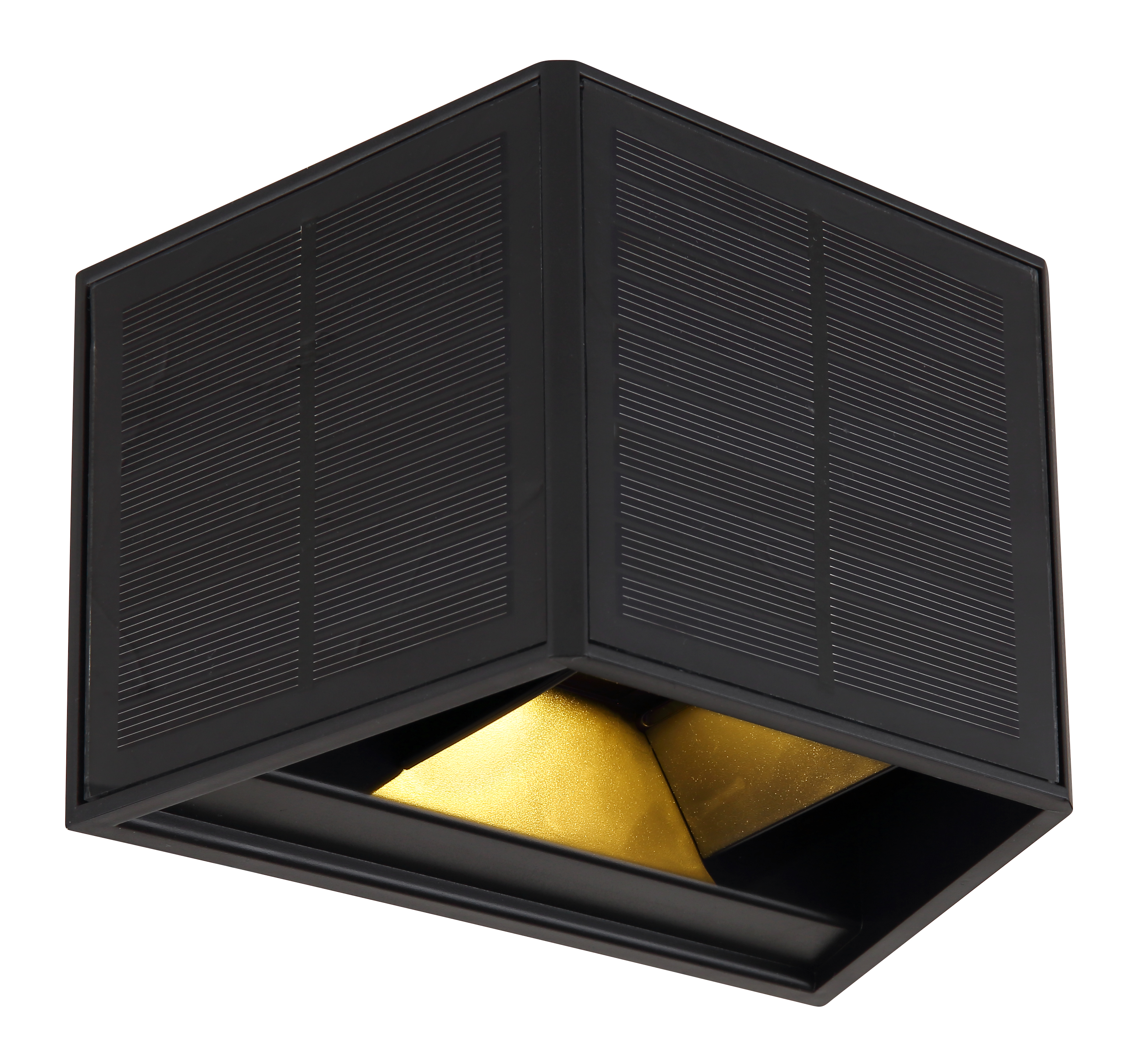 Globo Lighting Solar nástenná lampa 1x6 W čierna 36495