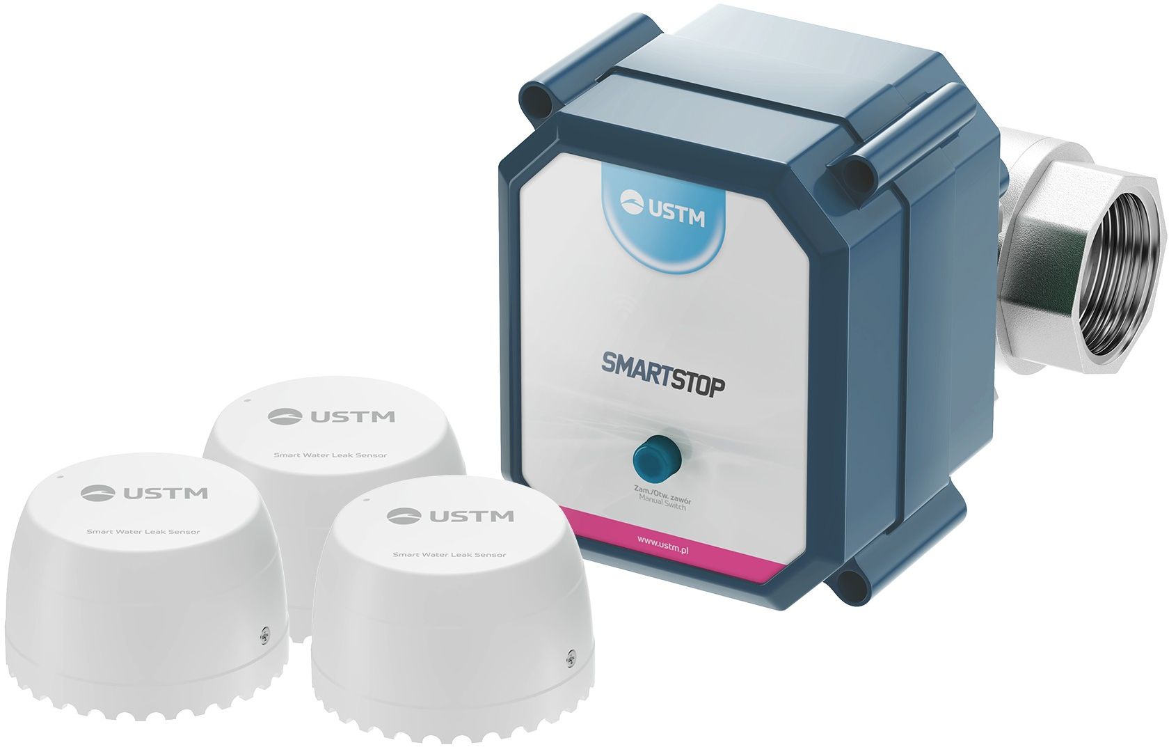 USTM nástenný ventil || ZAWRSMARTSTOP1