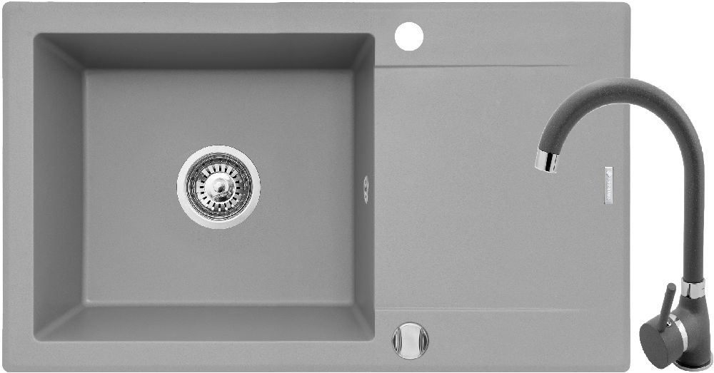 Pyramis Korfu drez s batériou sivá/ 070061301BN