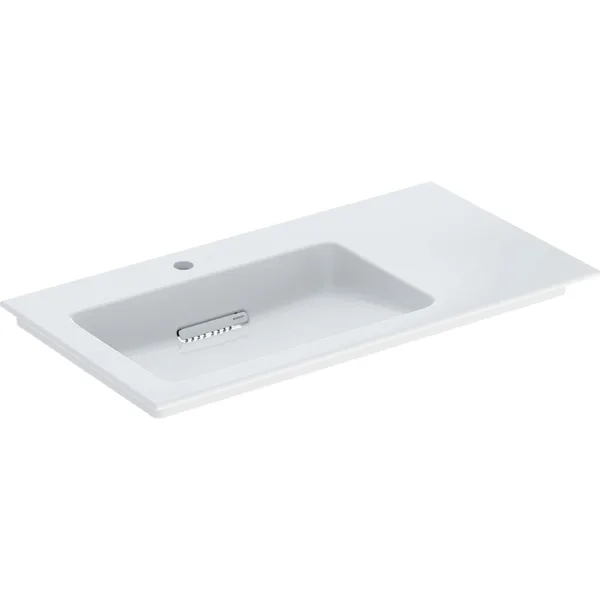 Geberit One umývadlo 90x48 cm obdĺžnik umývadlo na nábytok biela 505.007.00.1