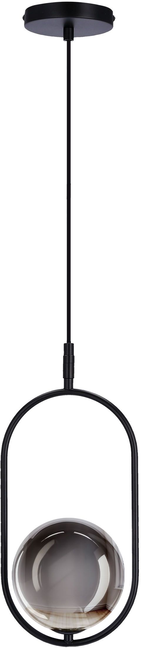 Candellux Cordel závesné svietidlo 1x28 W grafitová 31-44068