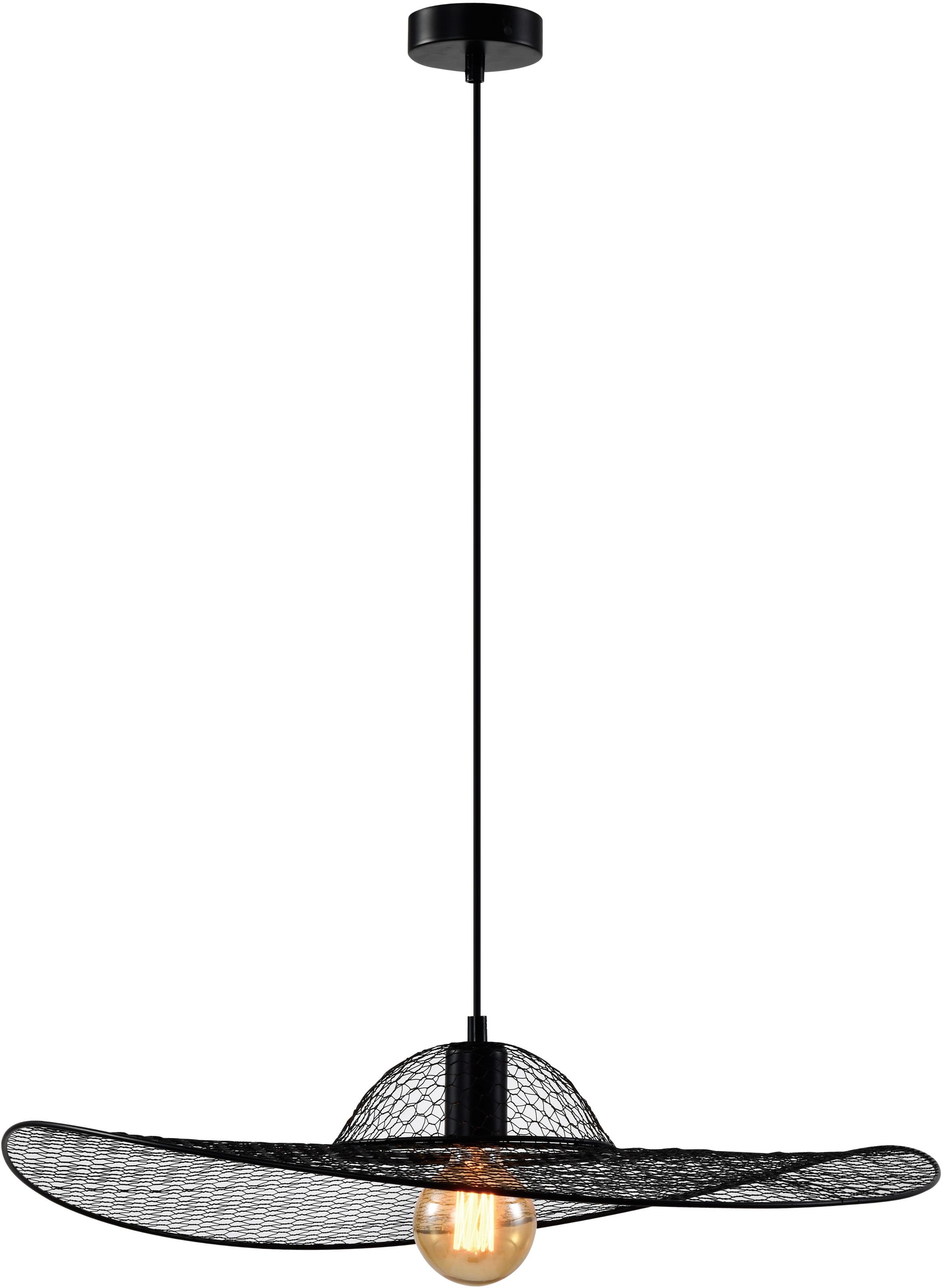 Candellux Deco závesné svietidlo 1x40 W čierna 31-38272