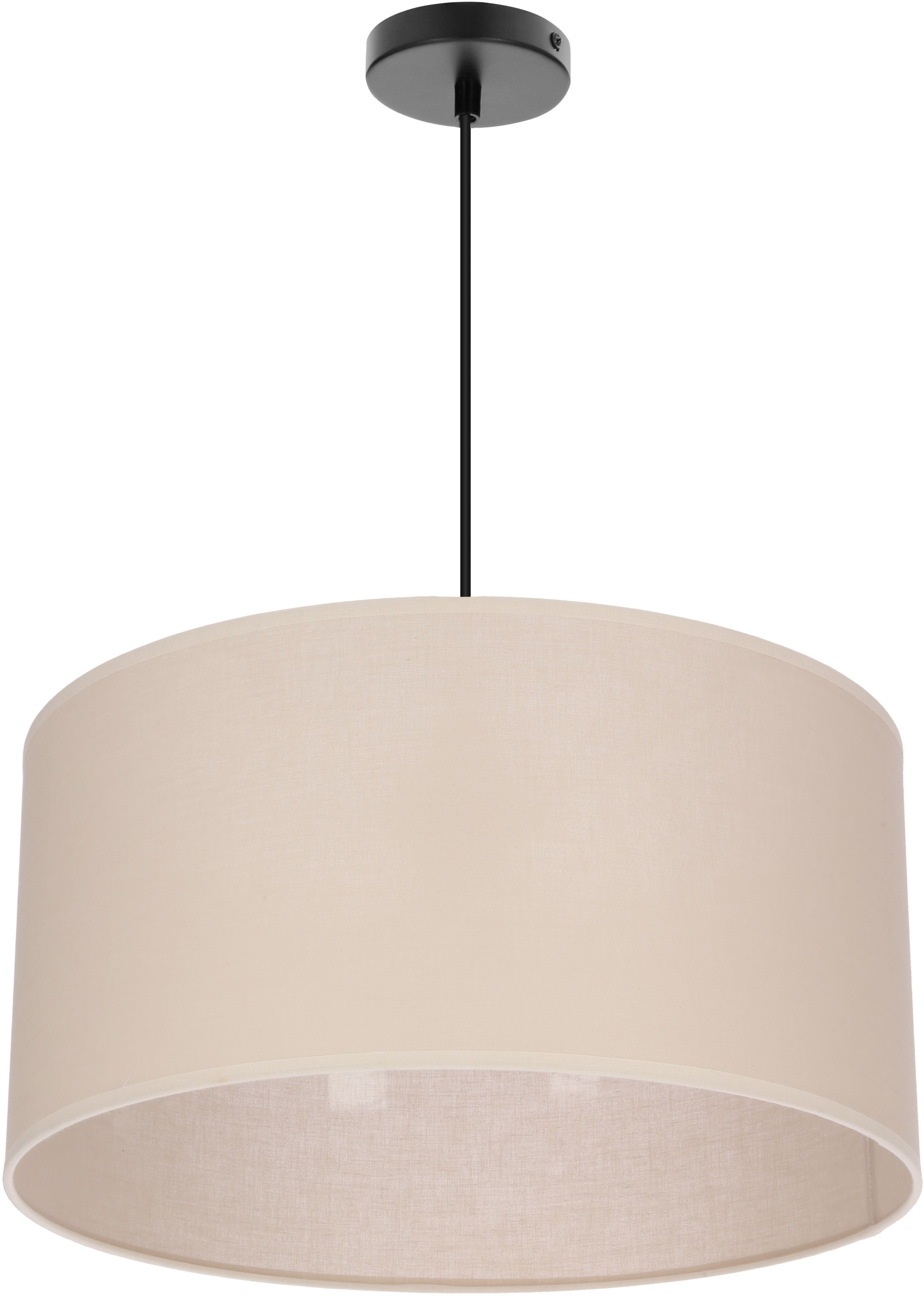 Candellux Shanti závesné svietidlo 1x40 W béžová 31-38685