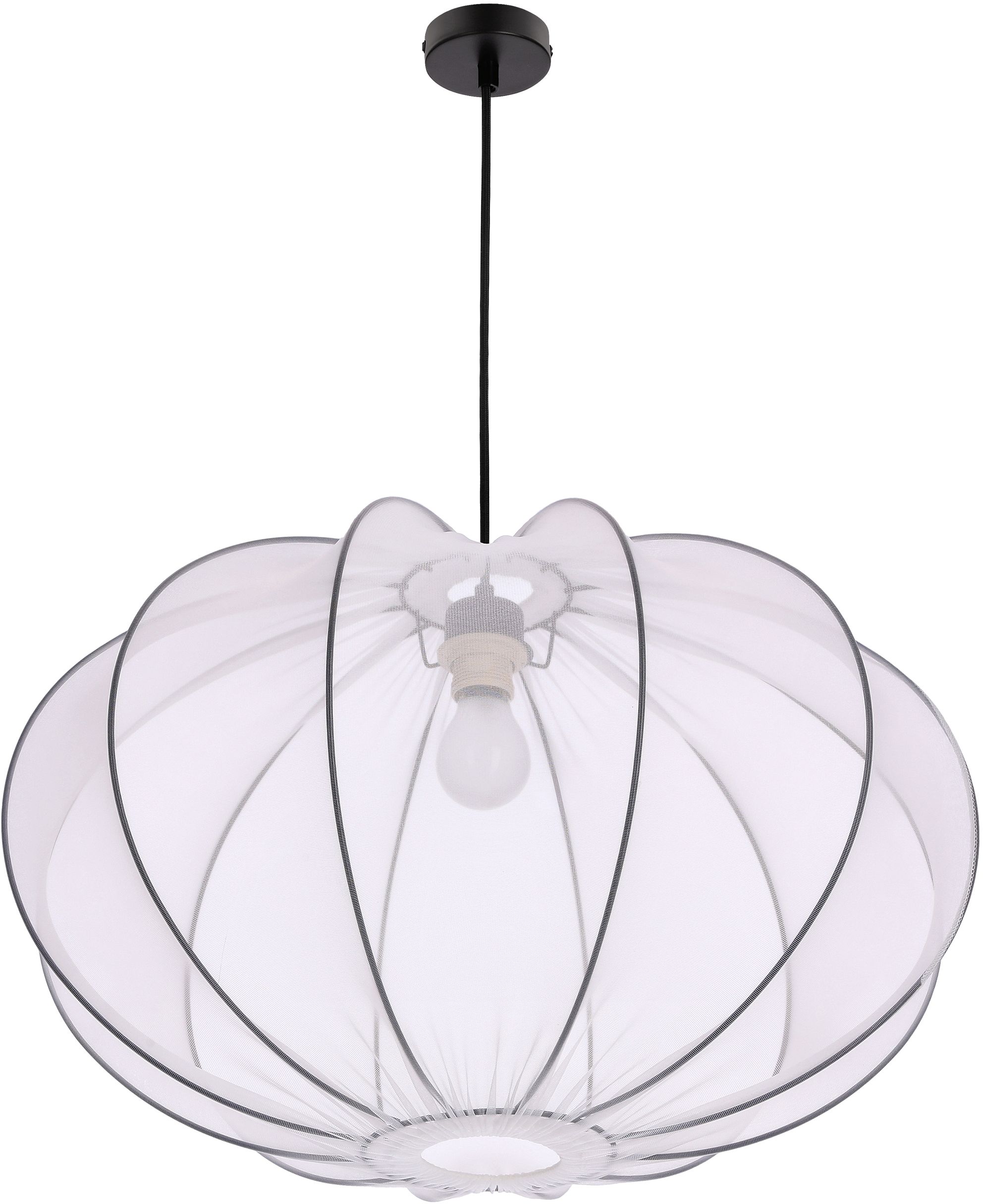 Candellux Mellow závesné svietidlo 1x40 W biela 31-41975
