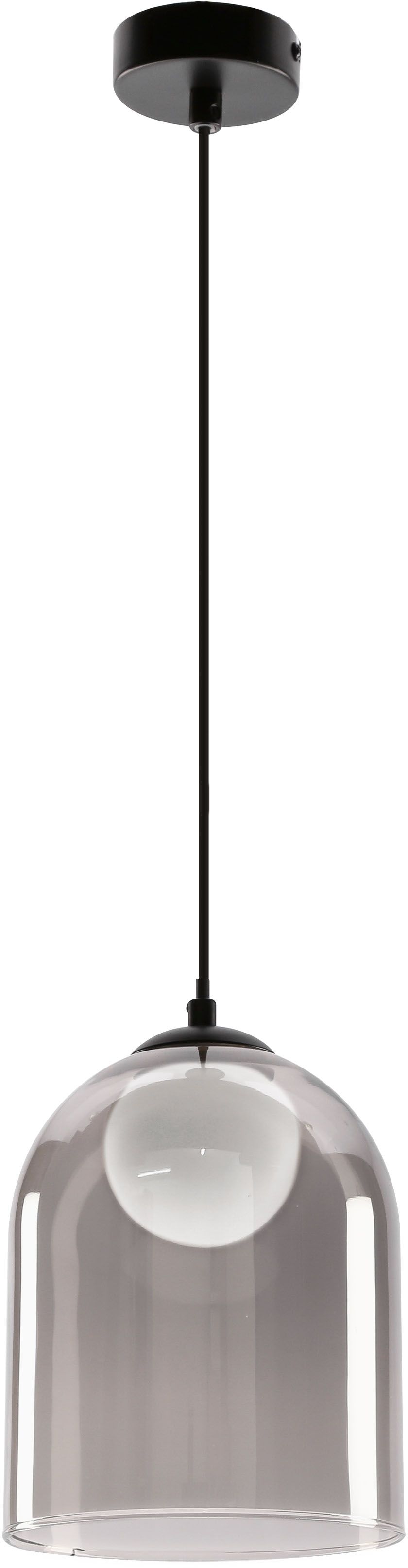 Candellux Klea závesné svietidlo 1x15 W čierna 31-38340