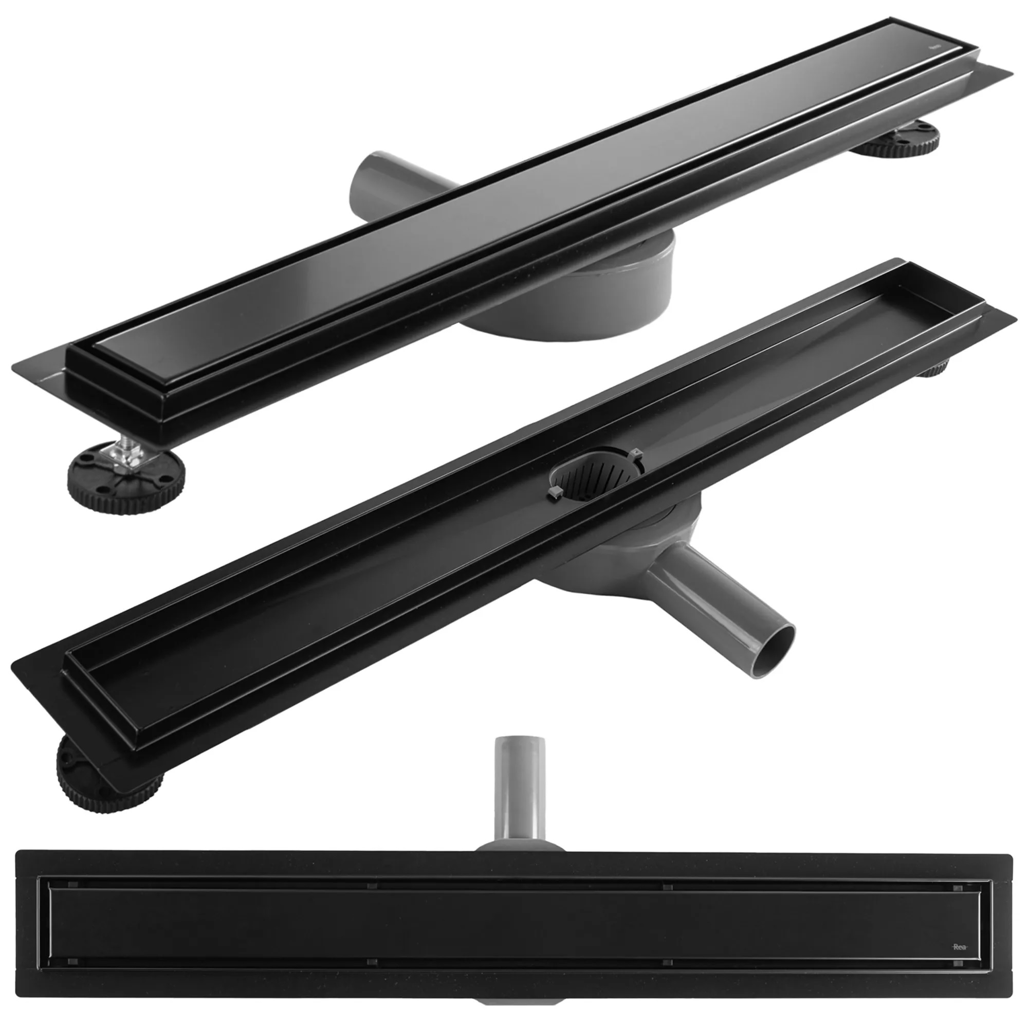 Rea Neox Pro lineárny odtok 70 cm čierna REA-G7802