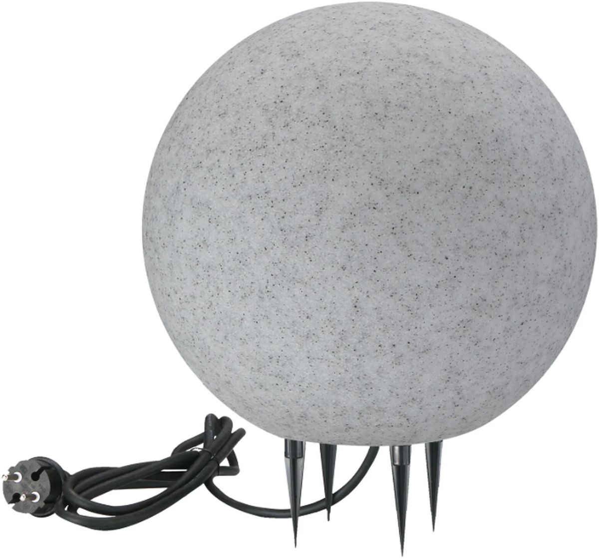 Goldlux Argento vonkajšia stojaca lampa 1x25 W sivá 330345