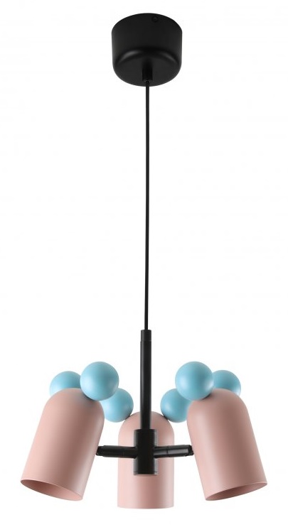 GTV Mouse závesné svietidlo 3x25 W ružová OS-MOUS-20-DEC