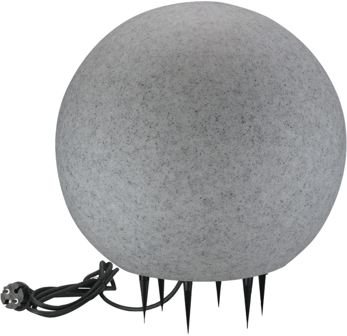 Goldlux Argento vonkajšia stojaca lampa 1x25 W sivá 330369