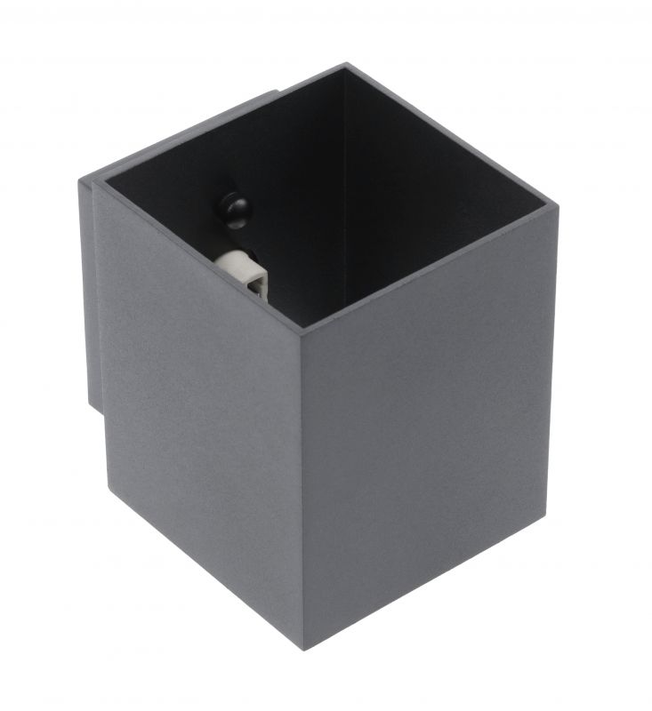 GTV Campione nástenná lampa 1x40 W čierna OS-CAMD40WG9KW-00