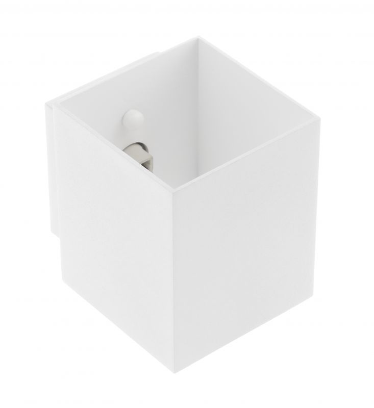 GTV Campione nástenná lampa 1x40 W biela OS-CAMD40WG9KW-10