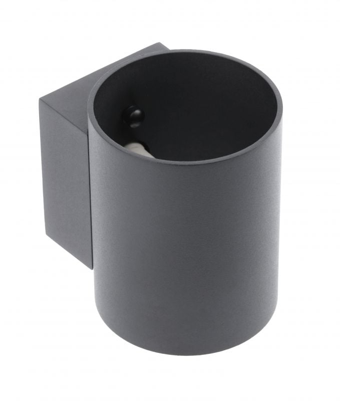 GTV Campione nástenná lampa 1x40 W čierna OS-CAMD40WG9OK-00