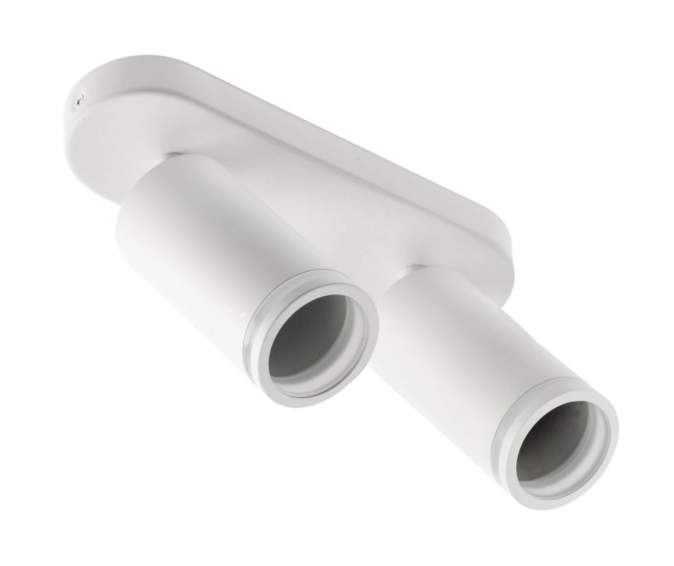 GTV Solis stropné svietidlo 2x50 W biela OS-SOL-2GU10-00