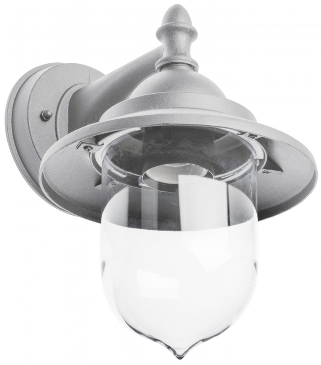 GTV Toskana-Ad vonkajšie nástenné svietidlo 1x60 W sivá OS-TOS0DA-80