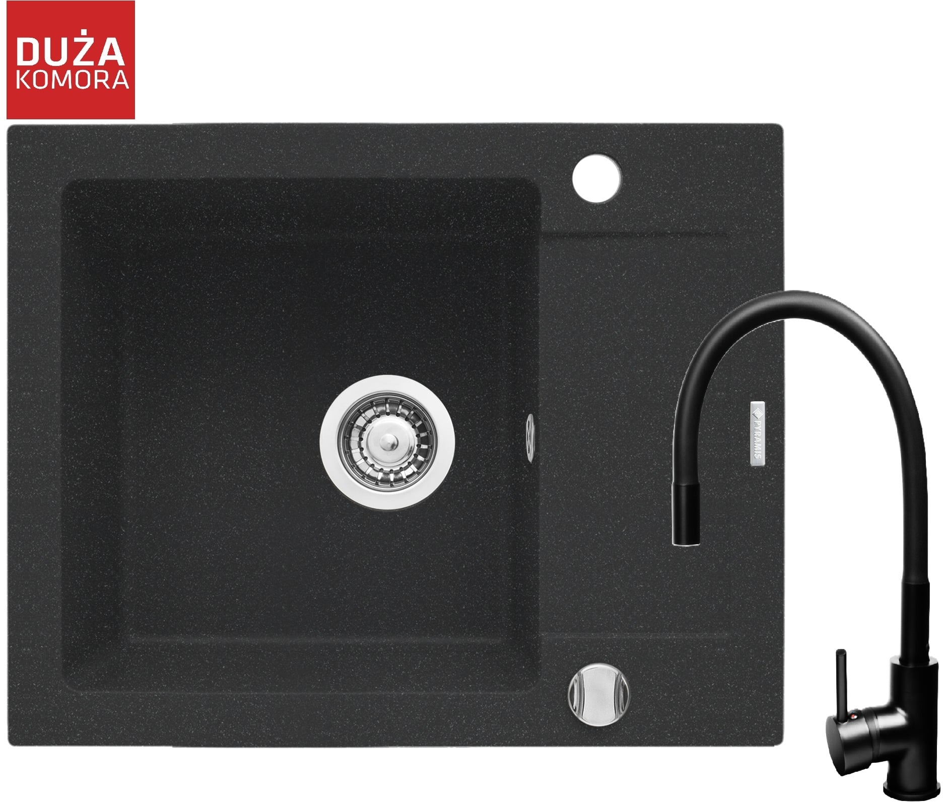 Pyramis Mido drez s batériou čierna/čierna 070088401FB