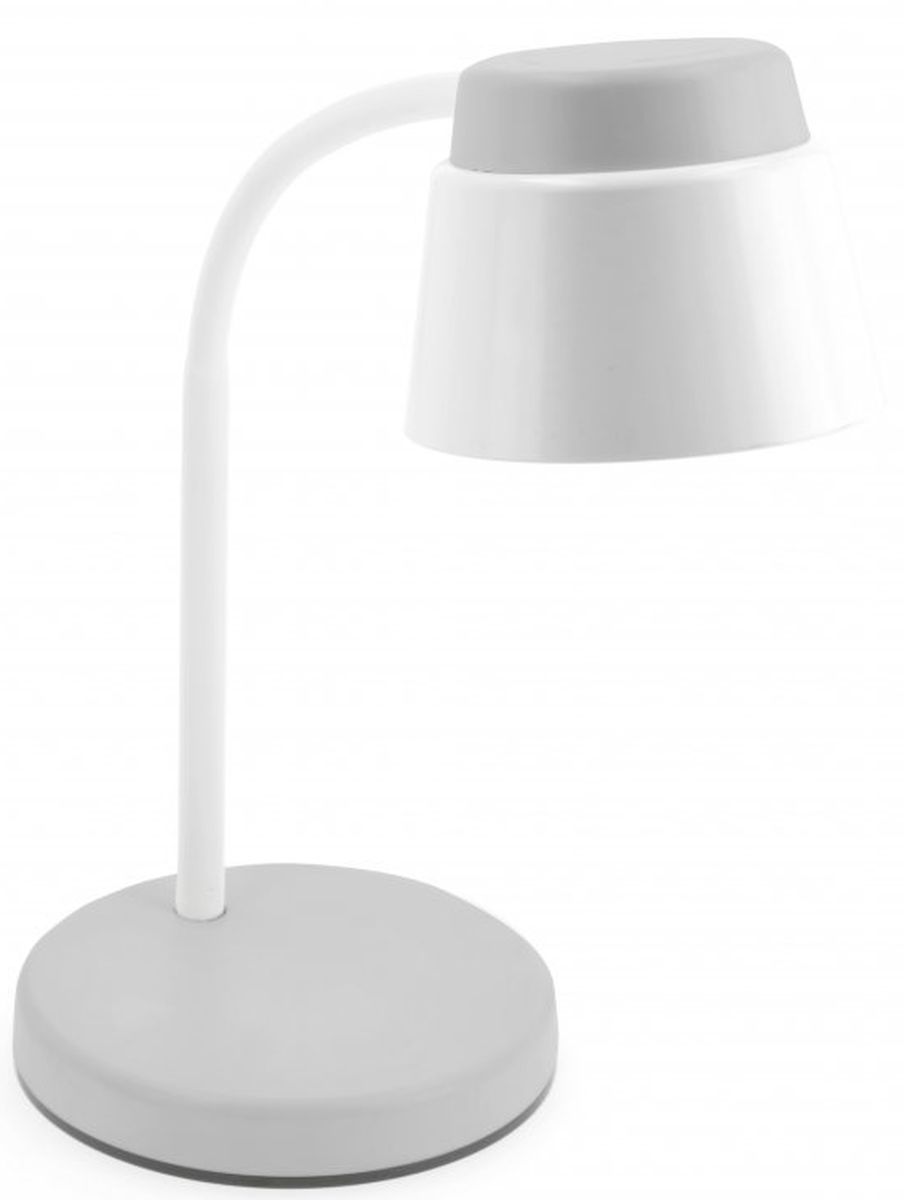 GTV Helin stolová lampa 1x6 W biela-sivá LB-HEL6W-15-DEC