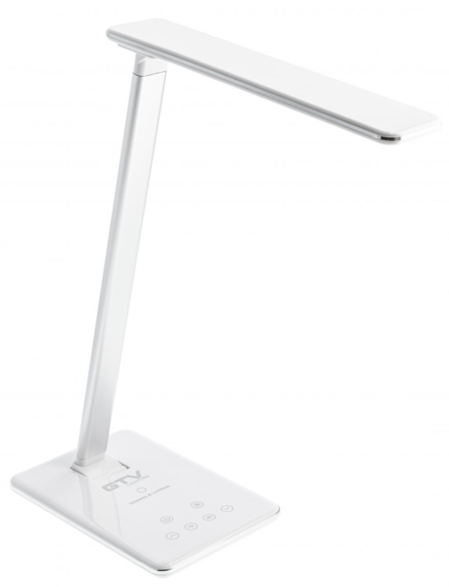 GTV Tritton stolová lampa 1x6 W biela LB-TRIT6W-00-DEC