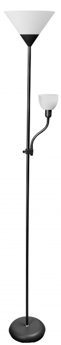 GTV Benfica 2 stojaca lampa 2x60 W čierna LP-BENFICA2-10