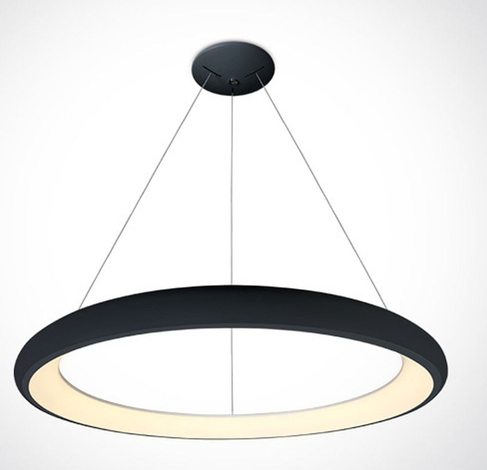 One Light Kedros závesné svietidlo 1x50 W čierna 62144NB/B/W