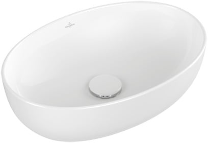 Villeroy & Boch Artis umývadlo 48x32.5 cm oválny pultové umývadlo biela 43884801