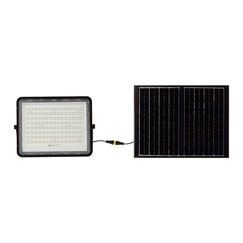 V-TAC solárna závesná lampa 1x20 W čierna 7828