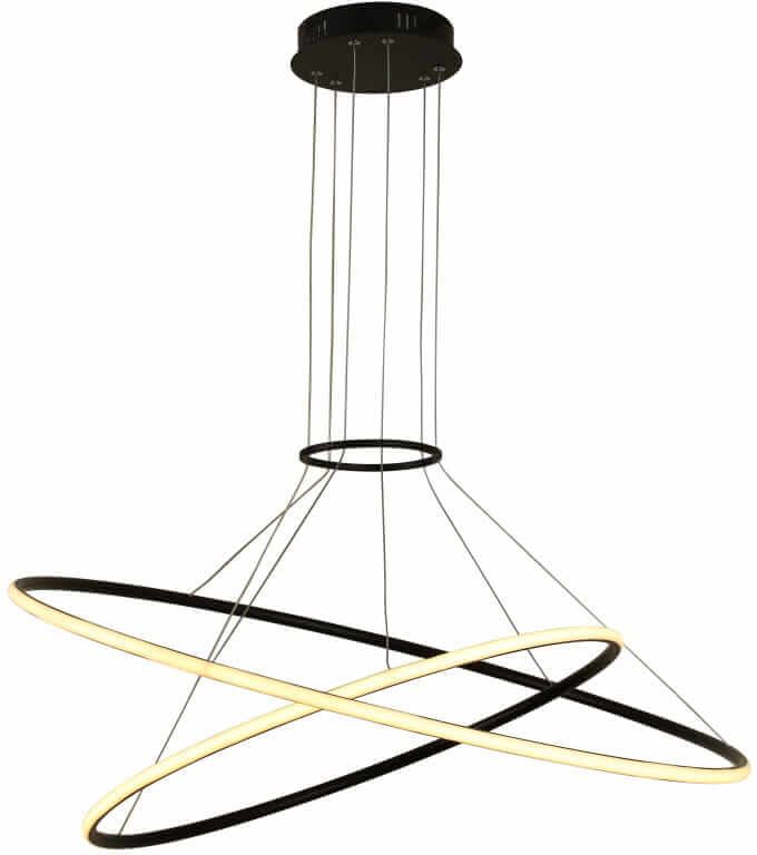Light Prestige Halifax závesné svietidlo 2x45 W čierna LP-940/2P4BKCTT