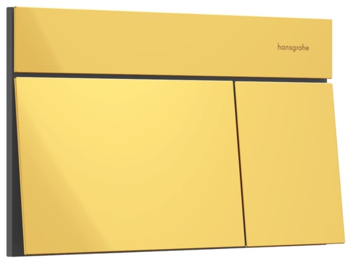 Hansgrohe Element E splachovacie tlačidlo do toalety zlatá 66003990